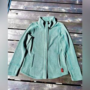 Eastern Mountain Sports  Emma
Full Zip Sweater Jacket Women
Large Sage Green